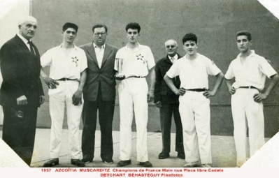 1957_Azcoïtia_Muscarditz_Champions_de_France_Cadets