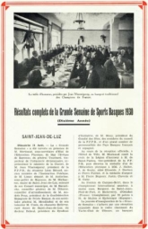 1930_banquet_Grande_Semaine_Sports_Basques